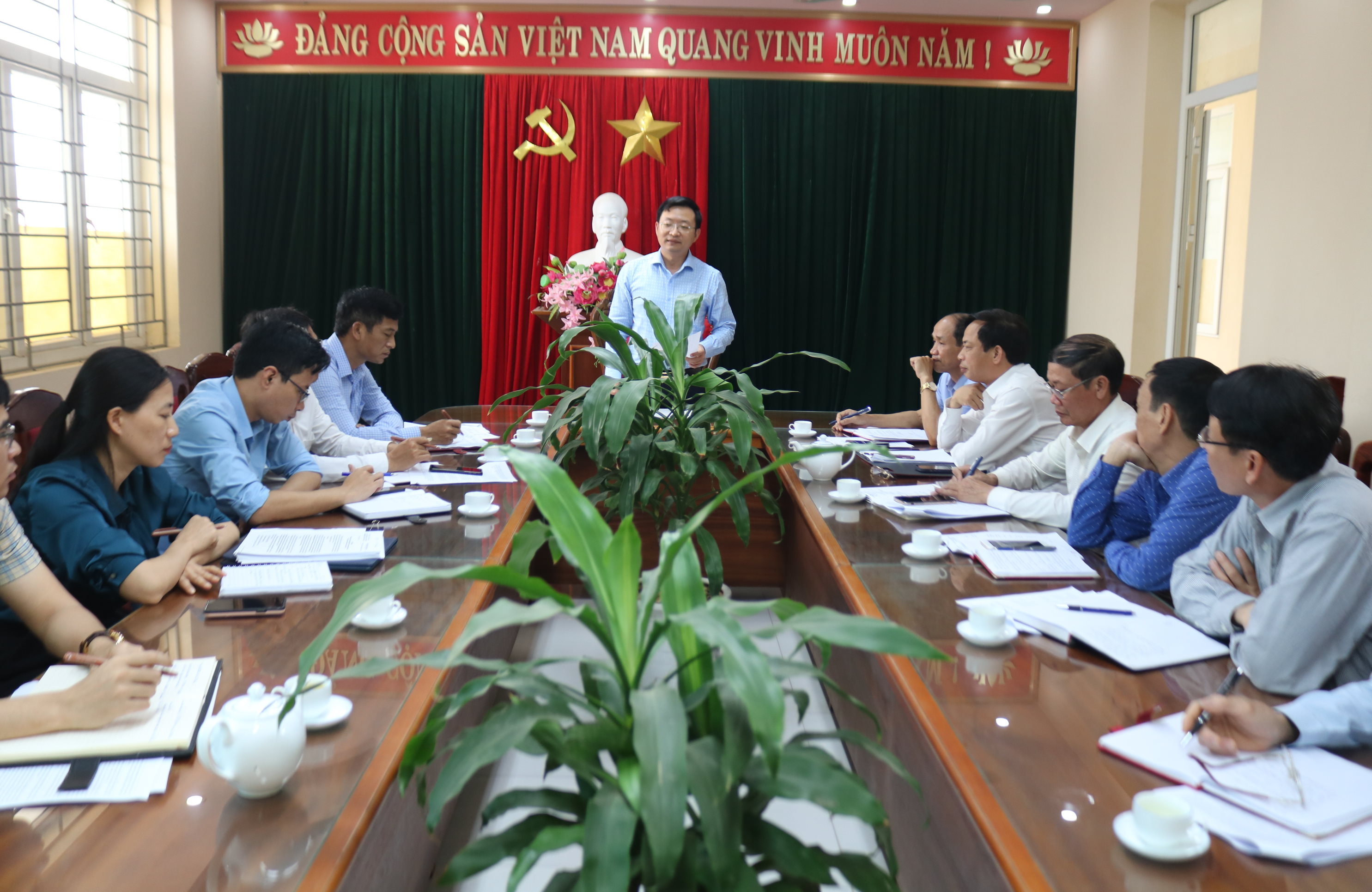 Toàn cảnh buổi làm việc