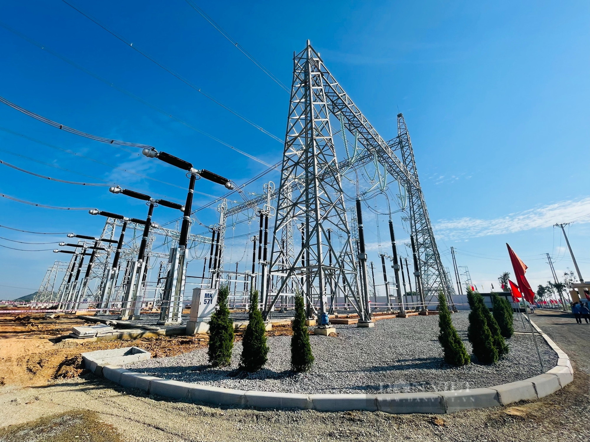 Trạm biến áp 500kV Thanh Hóa, xã Thiệu Phúc (Thiệu Hóa).