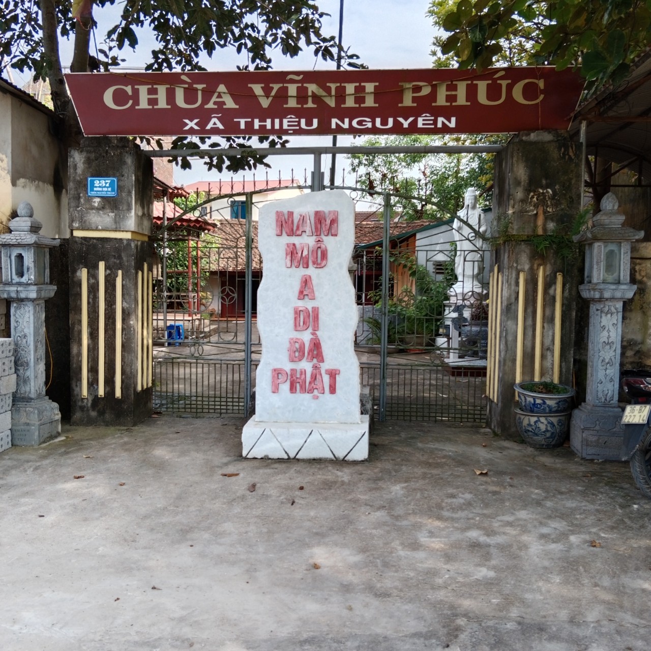 Chùa Vĩnh Phúc, xã Thiệu Nguyên