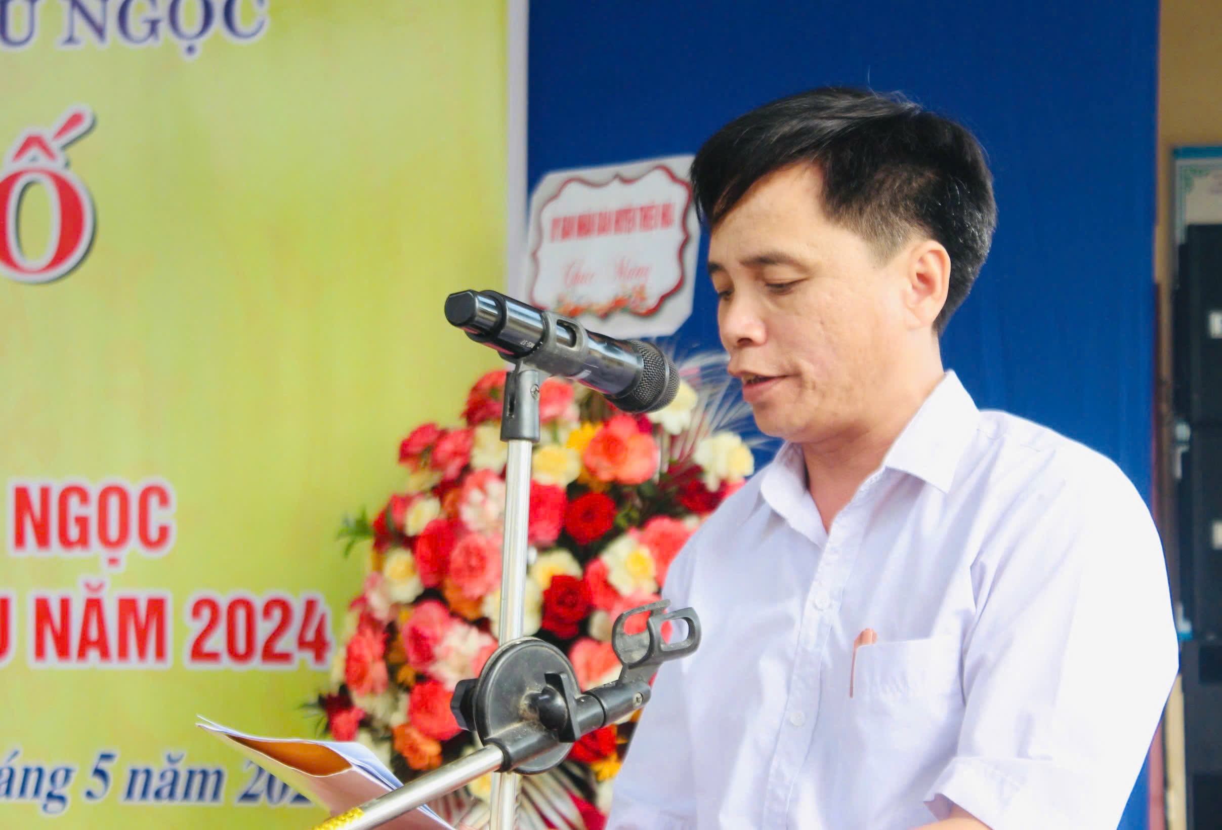 Lãnh đạo xã Thiệu Ngọc đã thông qua báo cáo