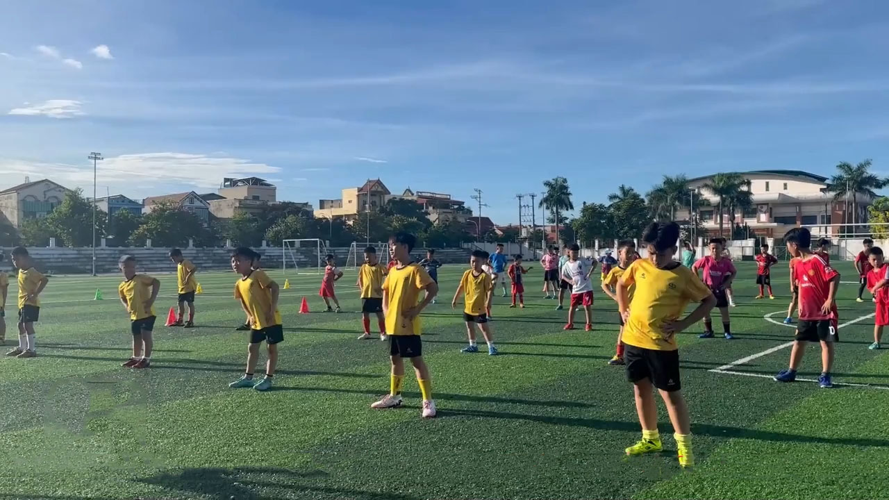 Đội Bóng đá U8 và U10 huyện Thiệu Hoá tham dự giải lần này được chuẩn bị tốt về lực lượng