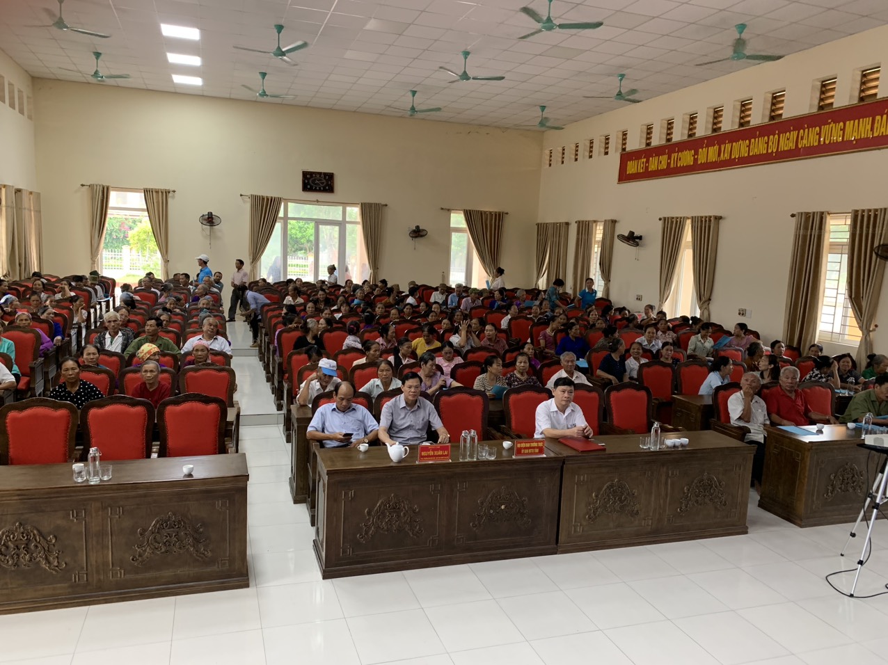 200 hộ dân thôn Nguyên Thành tham gia lớp tập huấn