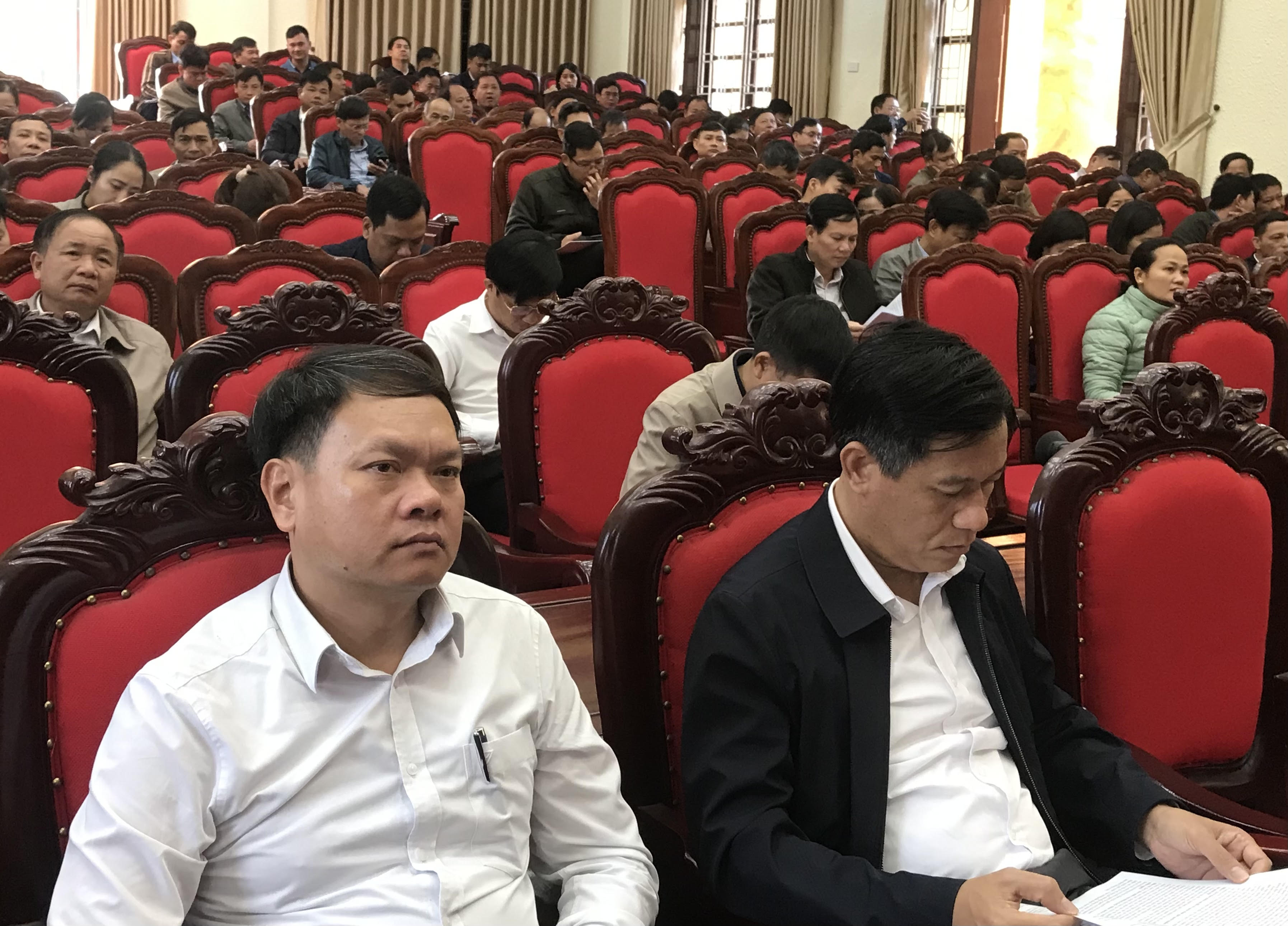 Cácđại biểu tham dự hội nghị tập huấn