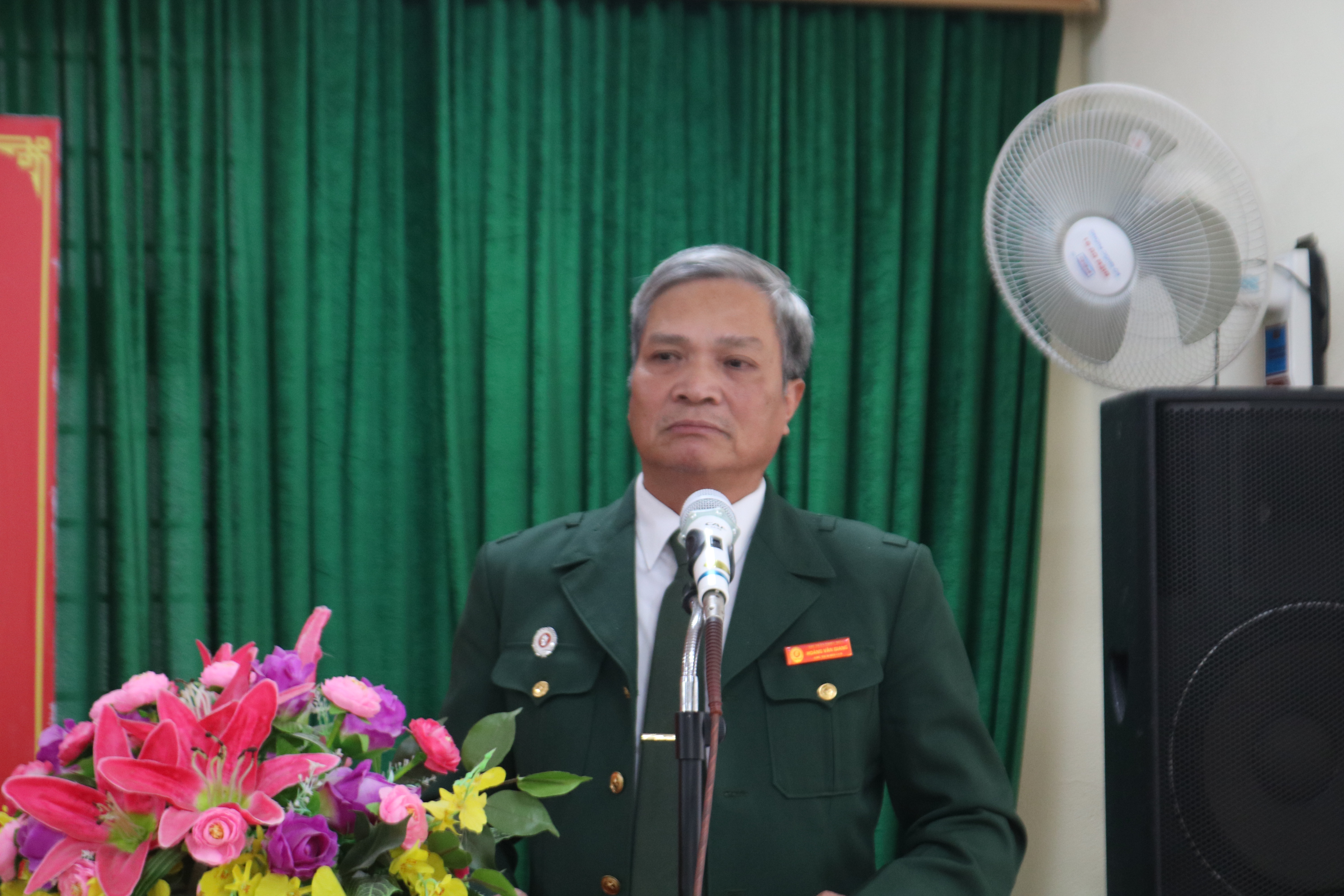 Đại biểu thị trấn Thiệu Hóa tham luận tại hội nghị